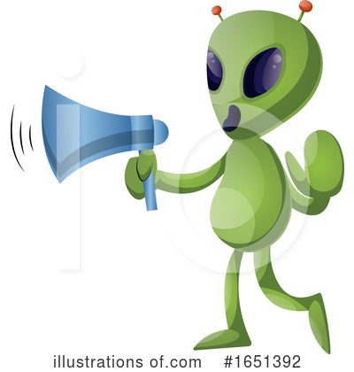 Royalty-Free (RF) Alien Clipart Illustration by Morphart Creations - Stock Sample #1651392