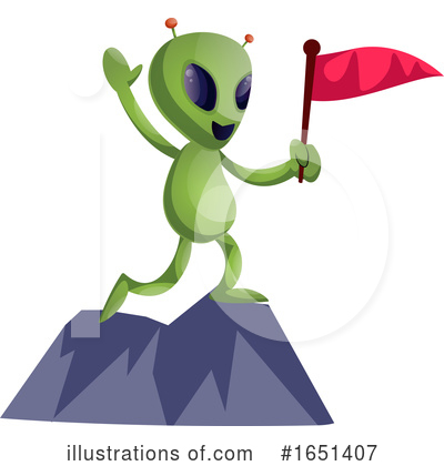 Royalty-Free (RF) Alien Clipart Illustration by Morphart Creations - Stock Sample #1651407