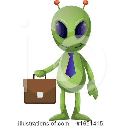 Royalty-Free (RF) Alien Clipart Illustration by Morphart Creations - Stock Sample #1651415