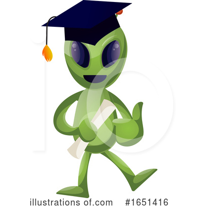 Royalty-Free (RF) Alien Clipart Illustration by Morphart Creations - Stock Sample #1651416