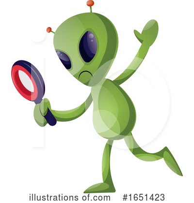 Royalty-Free (RF) Alien Clipart Illustration by Morphart Creations - Stock Sample #1651423