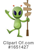 Alien Clipart #1651427 by Morphart Creations