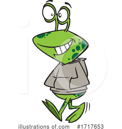 Royalty-Free (RF) Alien Clipart Illustration by toonaday - Stock Sample #1717653