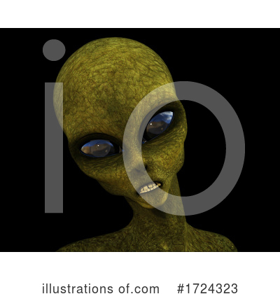 Royalty-Free (RF) Alien Clipart Illustration by KJ Pargeter - Stock Sample #1724323