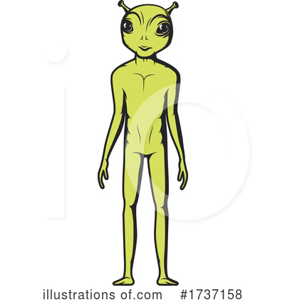 Royalty-Free (RF) Alien Clipart Illustration by Vector Tradition SM - Stock Sample #1737158