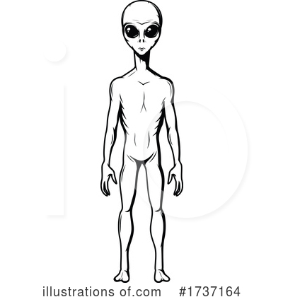 Royalty-Free (RF) Alien Clipart Illustration by Vector Tradition SM - Stock Sample #1737164