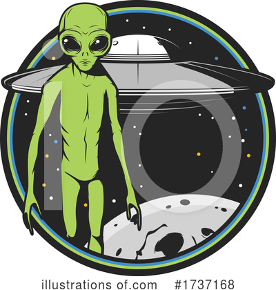 Royalty-Free (RF) Alien Clipart Illustration by Vector Tradition SM - Stock Sample #1737168