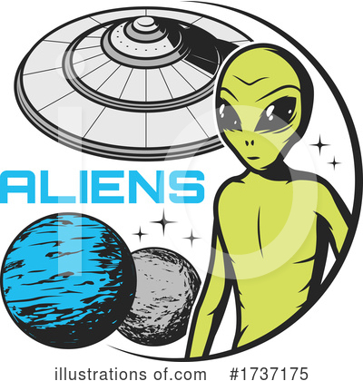 Royalty-Free (RF) Alien Clipart Illustration by Vector Tradition SM - Stock Sample #1737175