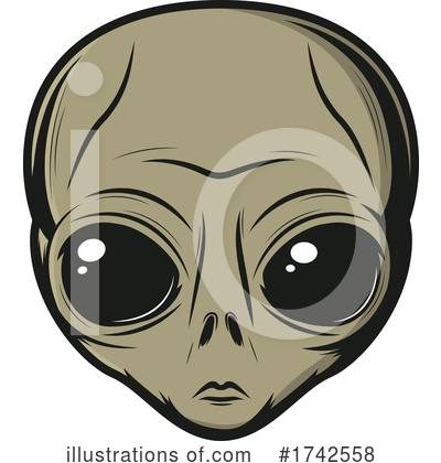 Royalty-Free (RF) Alien Clipart Illustration by Vector Tradition SM - Stock Sample #1742558