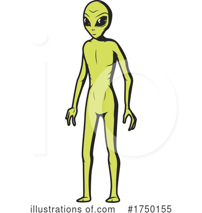 Royalty-Free (RF) Alien Clipart Illustration by Vector Tradition SM - Stock Sample #1750155