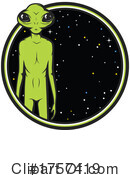 Alien Clipart #1757419 by Vector Tradition SM