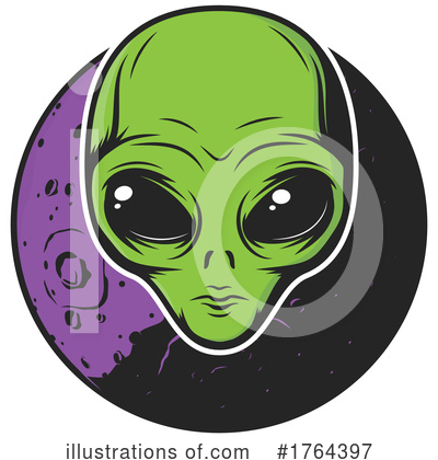 Royalty-Free (RF) Alien Clipart Illustration by Vector Tradition SM - Stock Sample #1764397
