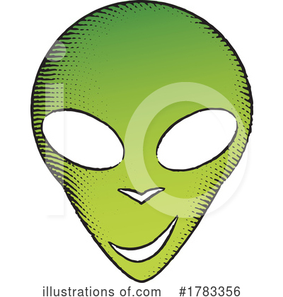Royalty-Free (RF) Alien Clipart Illustration by cidepix - Stock Sample #1783356
