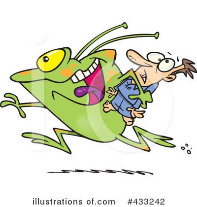 Royalty-Free (RF) Alien Clipart Illustration by toonaday - Stock Sample #433242