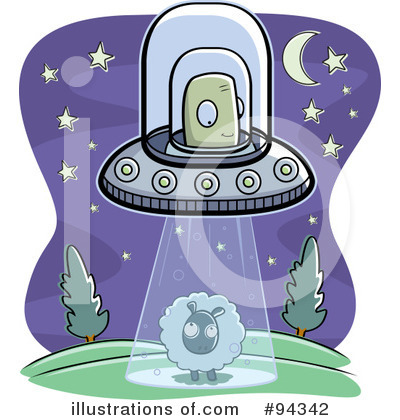 Royalty-Free (RF) Alien Clipart Illustration by Cory Thoman - Stock Sample #94342