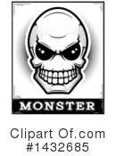 Alien Skull Clipart #1432685 by Cory Thoman