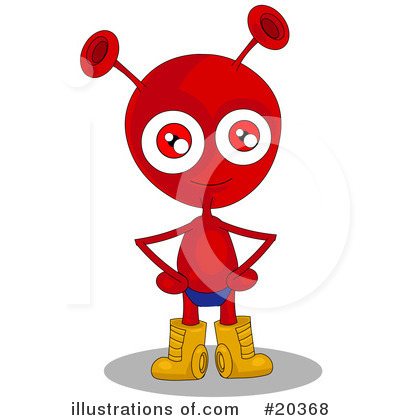 Royalty-Free (RF) Aliens Clipart Illustration by Tonis Pan - Stock Sample #20368