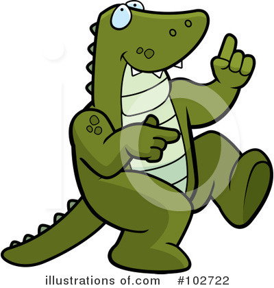 Alligators Clipart #102722 by Cory Thoman