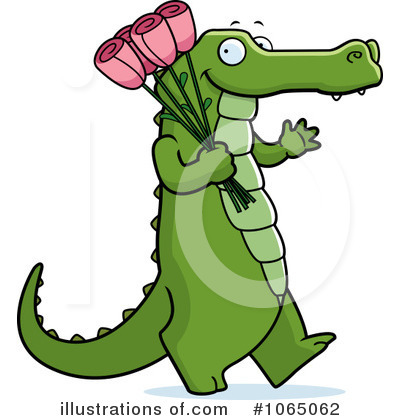 Alligators Clipart #1065062 by Cory Thoman