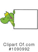 Alligator Clipart #1090992 by Hit Toon