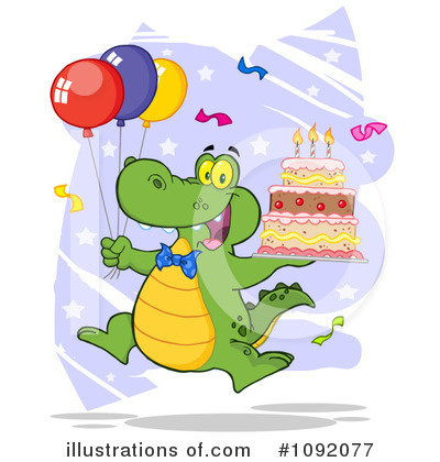 Alligator Clipart #1092077 by Hit Toon