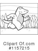 Alligator Clipart #1157215 by Cory Thoman