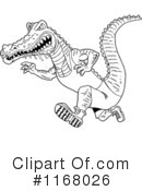 Alligator Clipart #1168026 by LaffToon