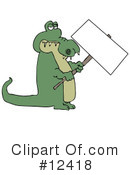 Alligator Clipart #12418 by djart