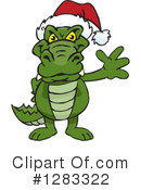 Alligator Clipart #1283322 by Dennis Holmes Designs