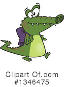 Alligator Clipart #1346475 by toonaday