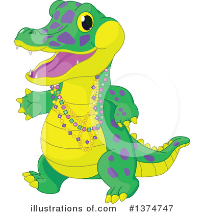 Alligator Clipart #1374747 by Pushkin