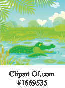 Alligator Clipart #1669535 by Alex Bannykh