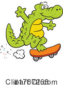 Alligator Clipart #1787268 by Johnny Sajem