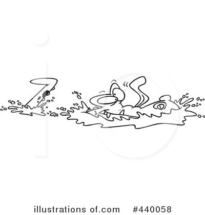 Crocodile Clipart #440058 by toonaday