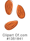 Almond Clipart #1351841 by Vector Tradition SM