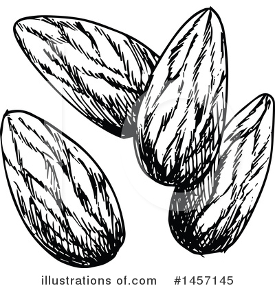 Royalty-Free (RF) Almond Clipart Illustration by Vector Tradition SM - Stock Sample #1457145
