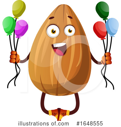 Royalty-Free (RF) Almond Clipart Illustration by Morphart Creations - Stock Sample #1648555