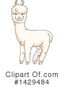 Alpaca Clipart #1429484 by BNP Design Studio