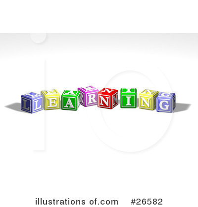 Royalty-Free (RF) Alphabet Blocks Clipart Illustration by AtStockIllustration - Stock Sample #26582