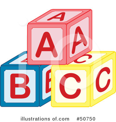 Alphabet Blocks Clipart #50750 by Cherie Reve