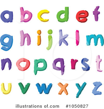 Royalty-Free (RF) Alphabet Clipart Illustration by yayayoyo - Stock Sample #1050827