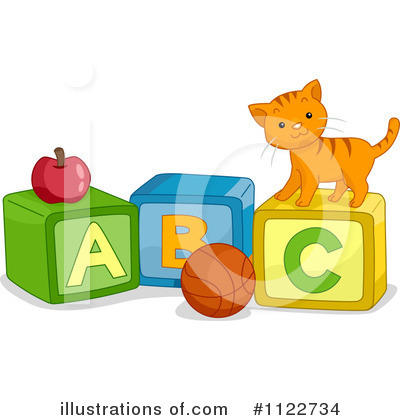 Royalty-Free (RF) Alphabet Clipart Illustration by BNP Design Studio - Stock Sample #1122734