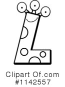 Alphabet Clipart #1142557 by Cory Thoman