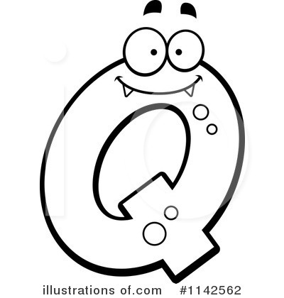 Monster Letters Clipart #1142562 by Cory Thoman
