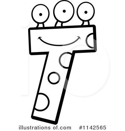 Monster Letters Clipart #1142565 by Cory Thoman