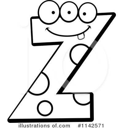 Royalty-Free (RF) Alphabet Clipart Illustration by Cory Thoman - Stock Sample #1142571