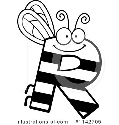 Royalty-Free (RF) Alphabet Clipart Illustration by Cory Thoman - Stock Sample #1142705