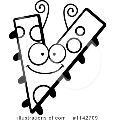 Royalty-Free (RF) Alphabet Clipart Illustration by Cory Thoman - Stock Sample #1142709