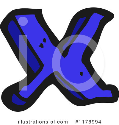 Letter X Clipart #1176994 by lineartestpilot