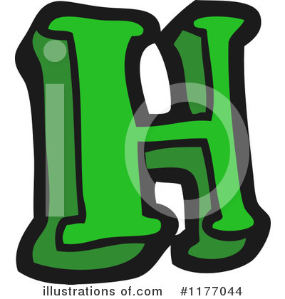 Letter H Clipart #1177044 by lineartestpilot